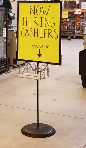 Grocery Self Checkout for Labor Issues