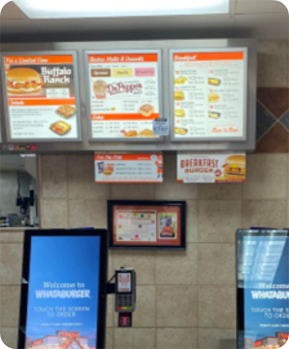 Digital Menu Boards