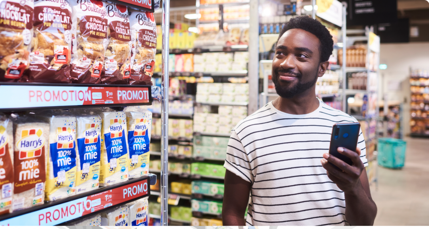 In-store digital advertising with ESL