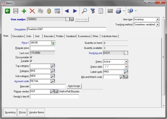 NCR Inventory Management