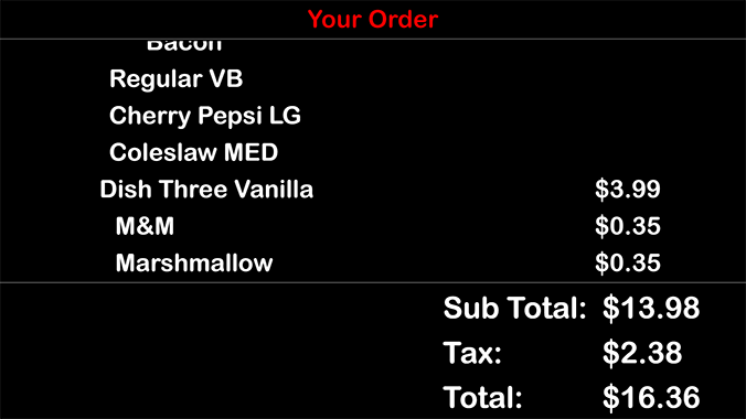 Order Confirmation Boards