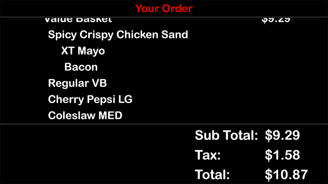 Order Confirmation Boards